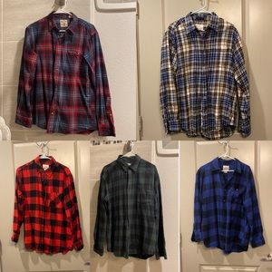 Flannel Bundle size Medium